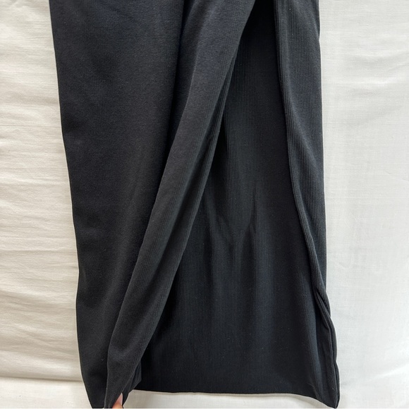 Staple & Hue Black XS Ivy Cardi Arlo Skirt Set Cropped Cardigan Side Slit Skirt - Picture 11 of 13